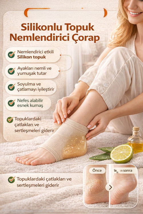 Çatlamış Topuklara Son: İpek Yumuşaklığı